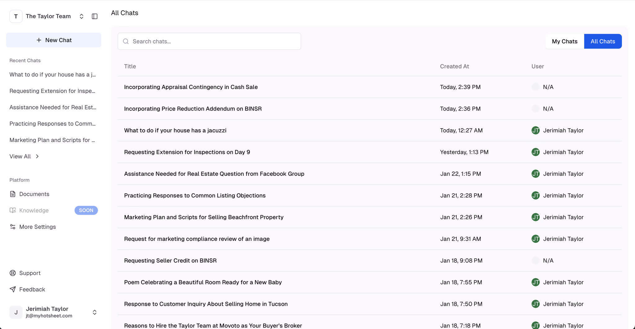 BrokerBot Screenshot